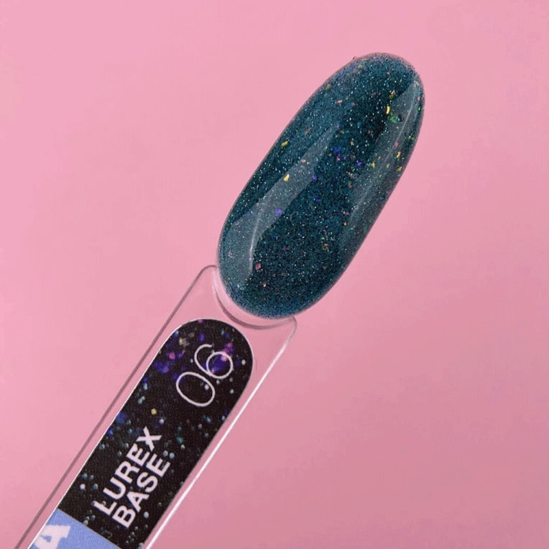 Камуфлирующая база Lunamoon Lurex Base Nr 6 - 13ml