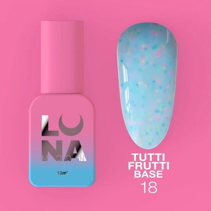 Камуфлирующая база Lunamoon Tutti Frutti Base № 18 - 13 ml