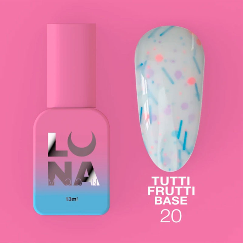 Камуфлирующая база Lunamoon Tutti Frutti Base № 20 - 13 ml
