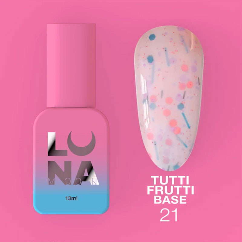 Камуфлирующая база Lunamoon Tutti Frutti Base № 21 - 13 ml