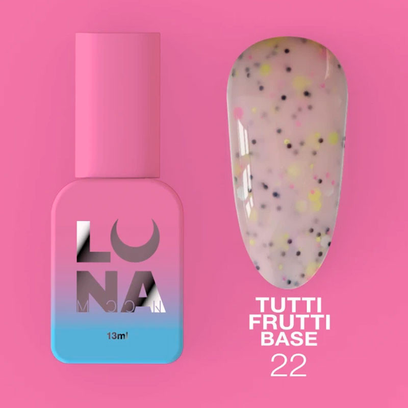 Камуфлирующая база Lunamoon Tutti Frutti Base № 22 - 13 ml