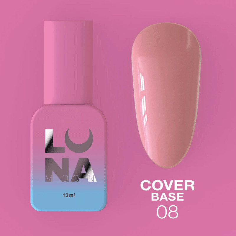 Камуфлирующая база Lunamoon Cover Base Nr 8 - 13ml