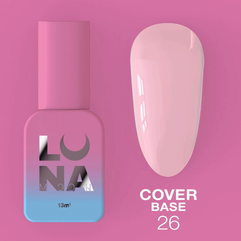 Камуфлирующая база Lunamoon Cover Base Nr 26 - 13ml