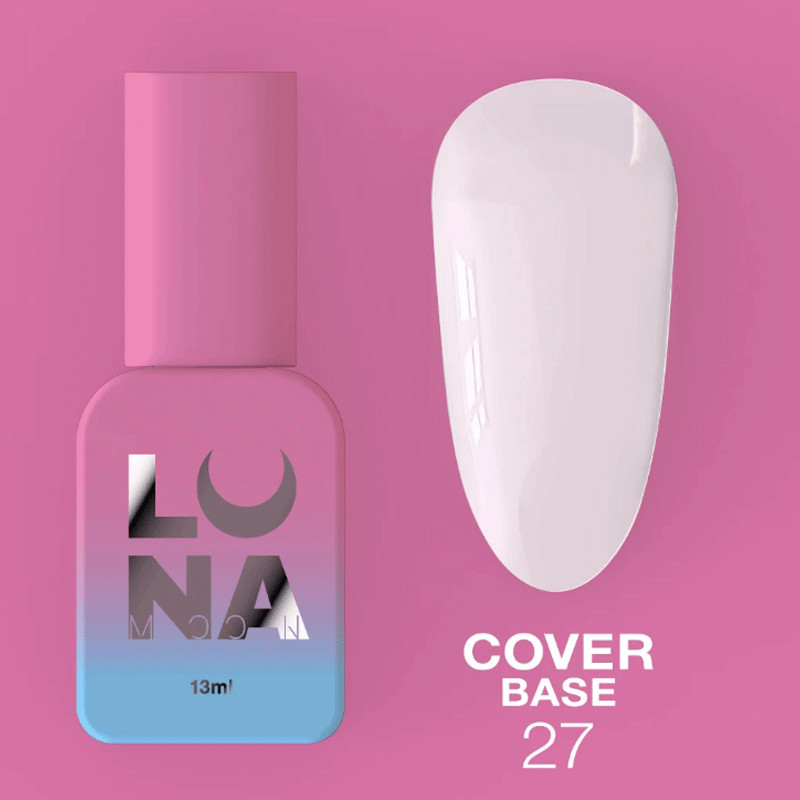 Камуфлирующая база Lunamoon Cover Base Nr 27 - 13ml