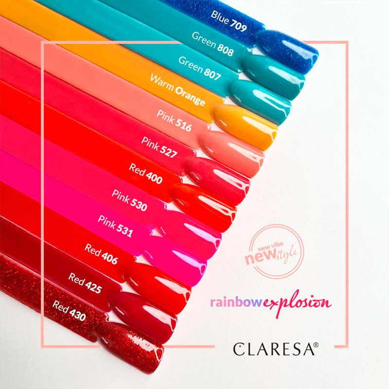 Цветной гель-лак Claresa RED № 425, 5 ml
