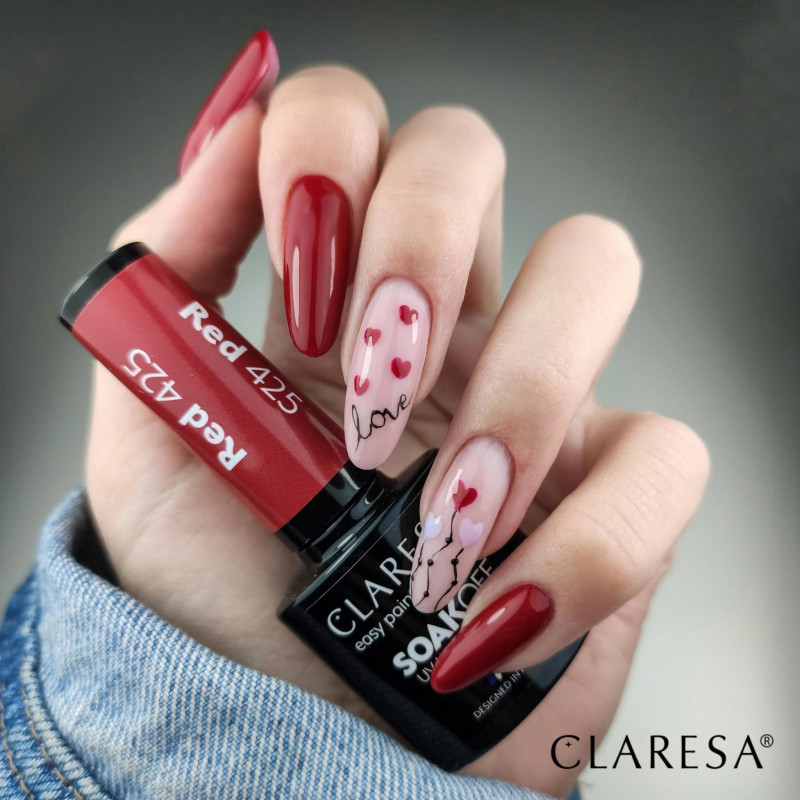 Geelilakka - Claresa RED № 425, 5 ml