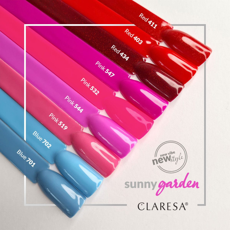 Цветной гель-лак Claresa RED № 403, 5 ml