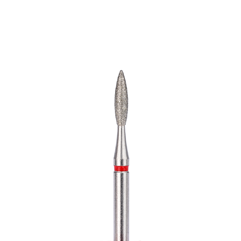 Timantti Terä - Liekki - Orange Beauty Tools - Punainen - 2.0*8.0 mm