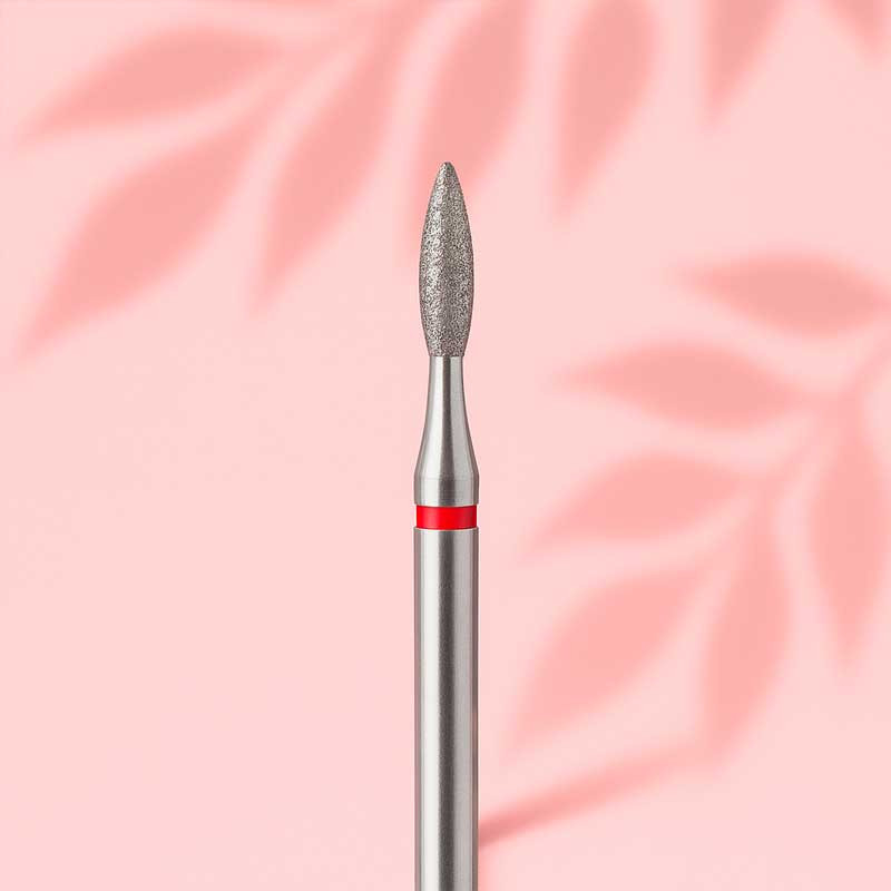 Timantti Terä - Liekki - Orange Beauty Tools - Punainen - 2.2*7.5 mm