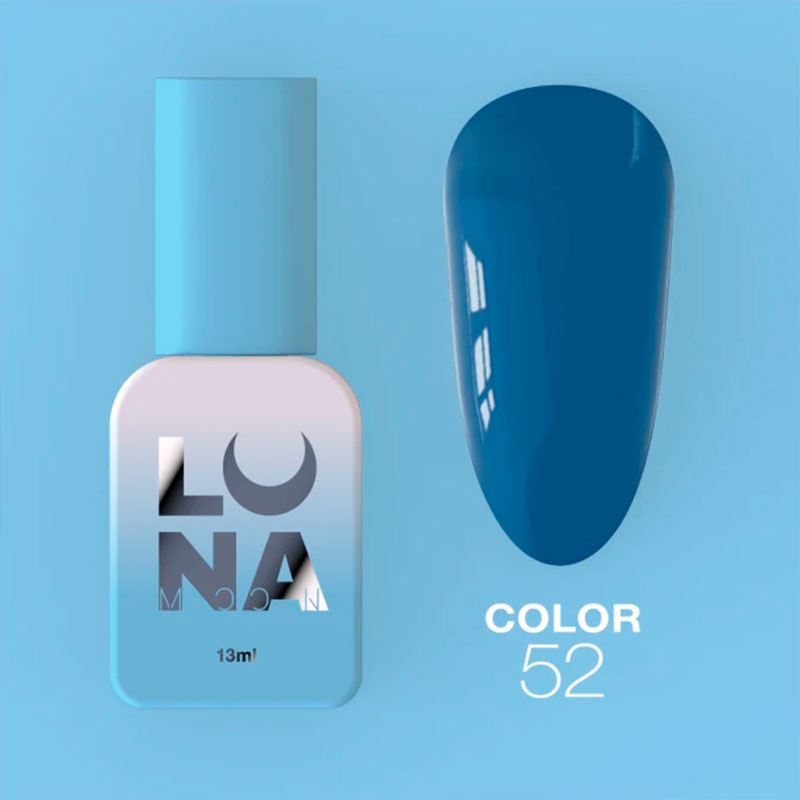 Цветной гель-лак - Lunamoon Nr 52, 13 ml