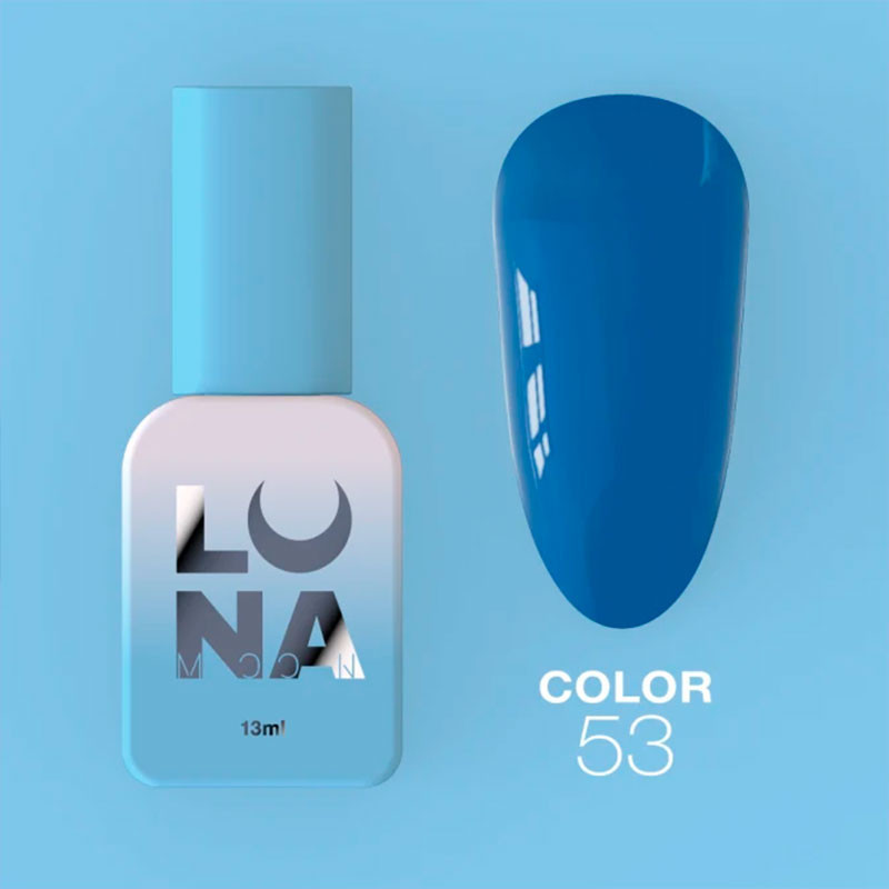 Цветной гель-лак - Lunamoon Nr 53, 13 ml