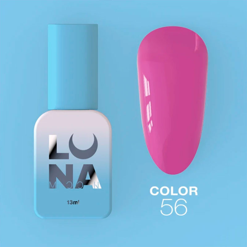Цветной гель-лак - Lunamoon Nr 56, 13 ml