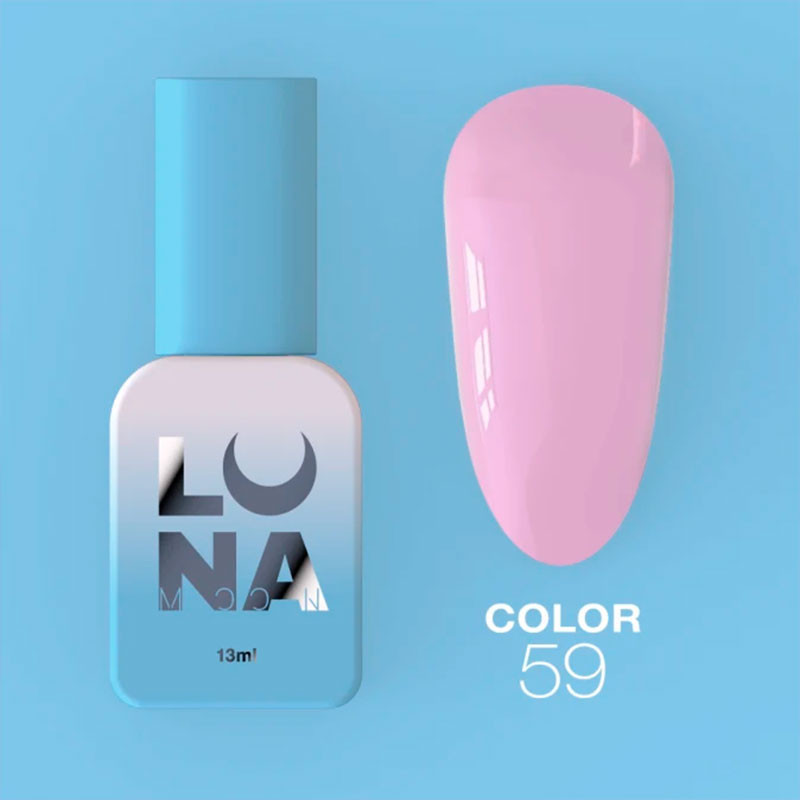 Color gel polish - Lunamoon Nr 59, 13 ml