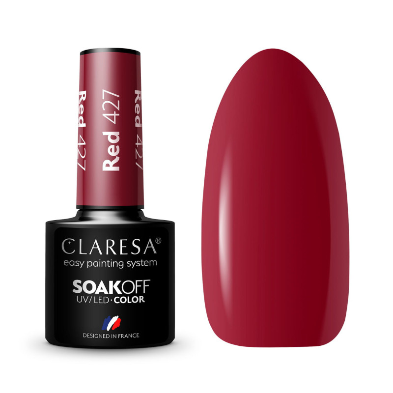 Geelilakka - Claresa RED № 427, 5 ml