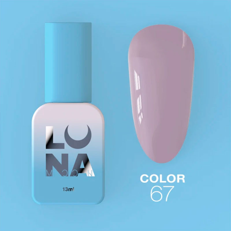 Color gel polish - Lunamoon Nr 67, 13 ml