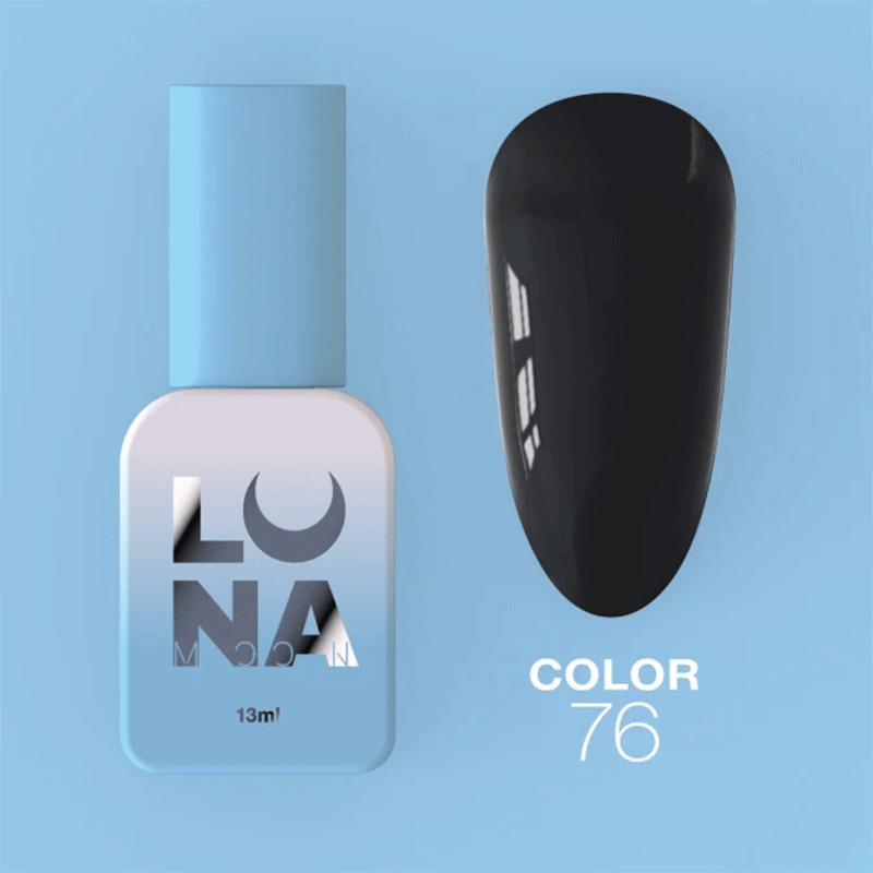 Цветной гель-лак - Lunamoon Nr 76, 13 ml