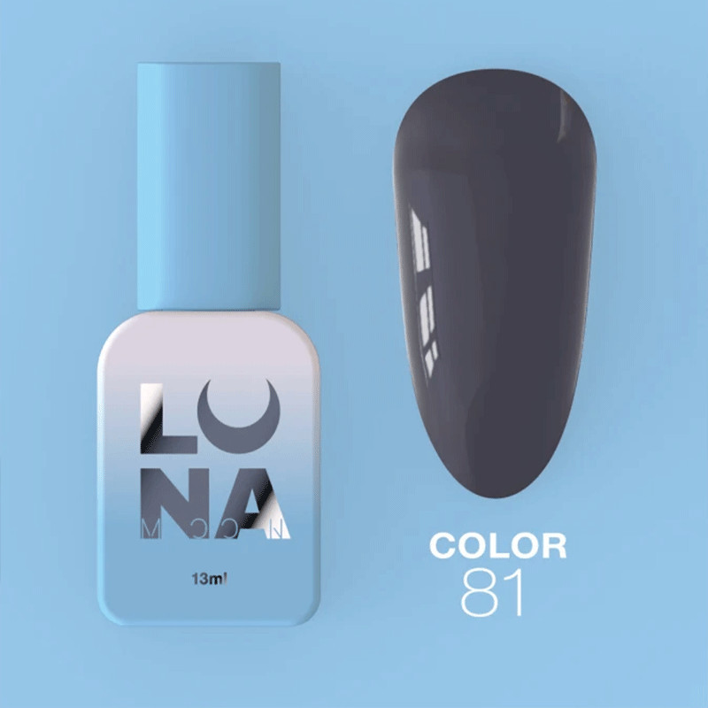 Color gel polish - Lunamoon Nr 81, 13 ml