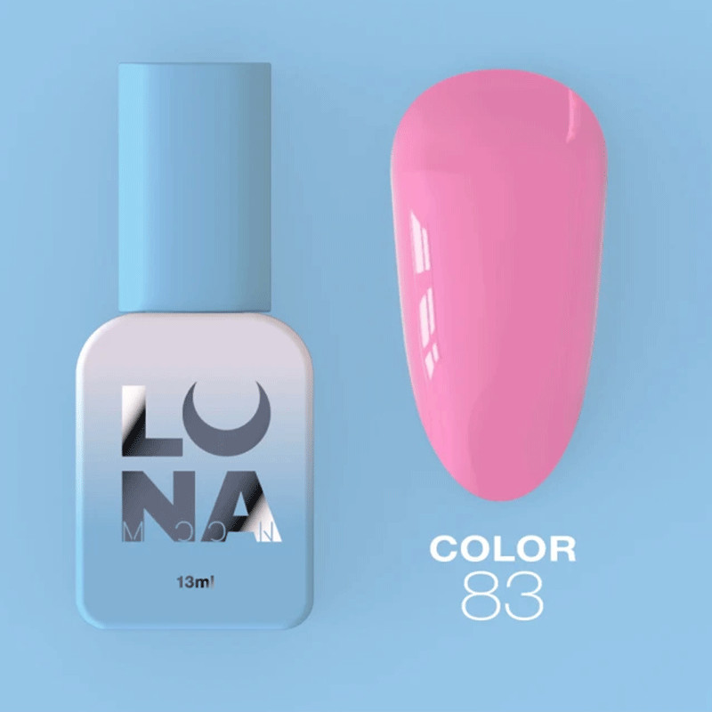 Цветной гель-лак - Lunamoon Nr 83, 13 ml