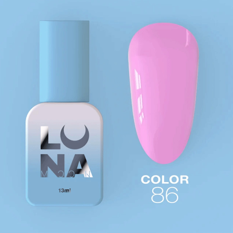 Цветной гель-лак - Lunamoon Nr 86, 13 ml