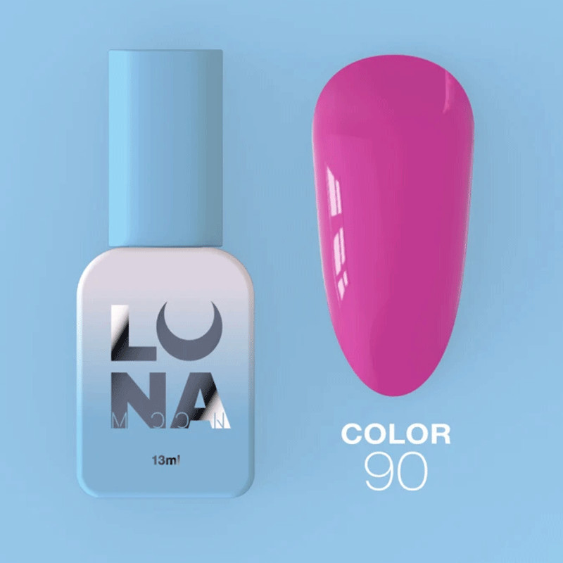 Color gel polish - Lunamoon Nr 90, 13 ml