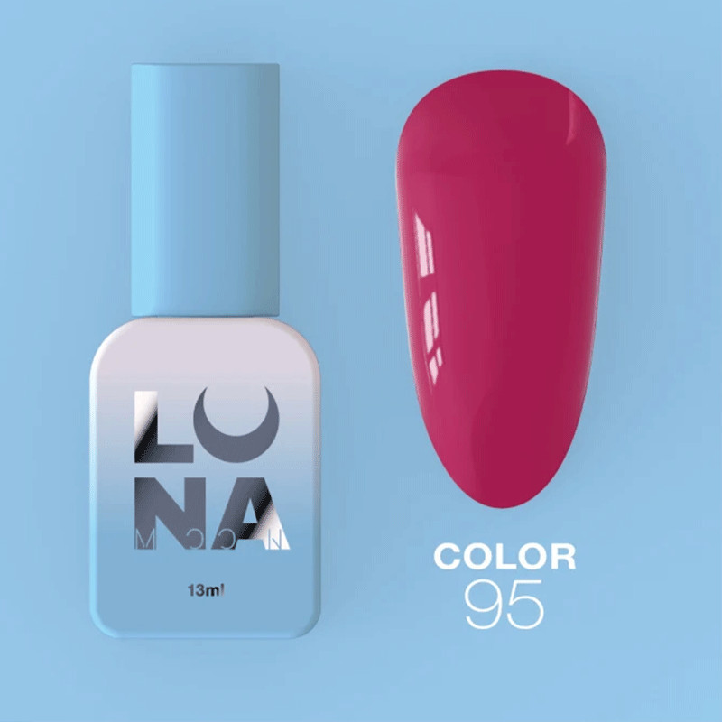 Color gel polish - Lunamoon Nr 95, 13 ml