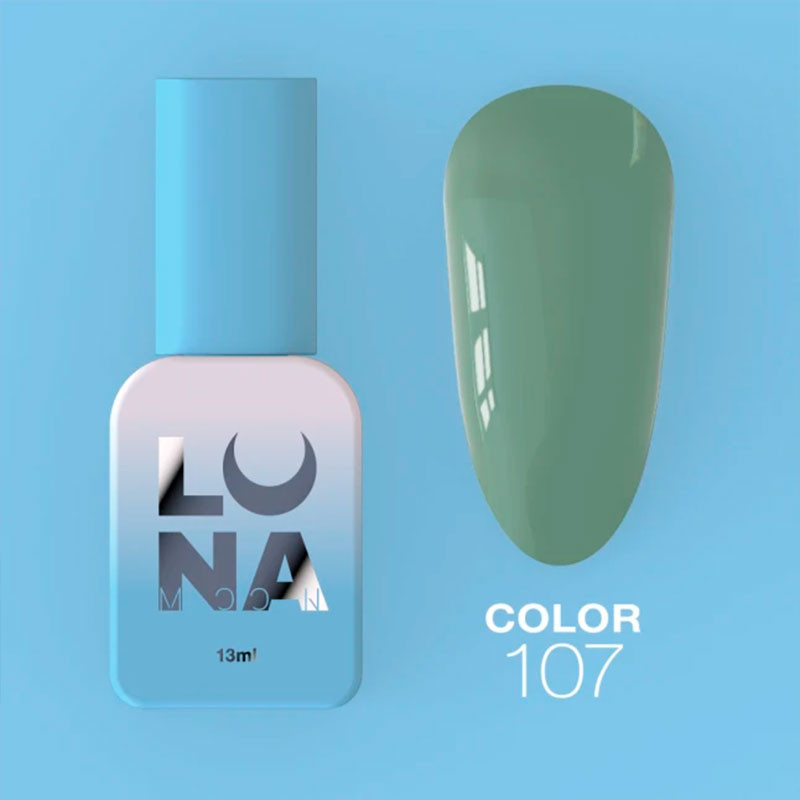 Color gel polish - Lunamoon Nr 107, 13 ml