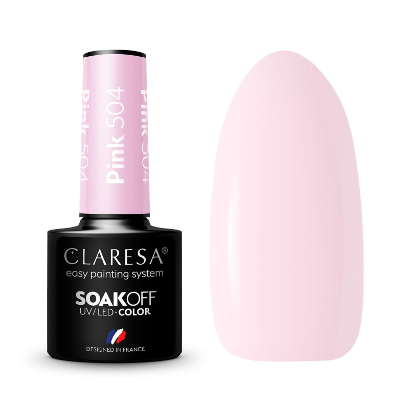 Geelilakka – Claresa PINK nro 504 – 5 ml