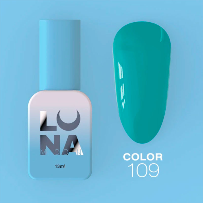 Цветной гель-лак - Lunamoon Nr 109, 13 ml