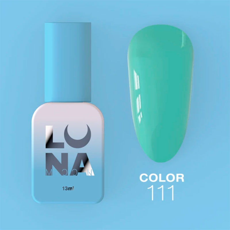 Цветной гель-лак - Lunamoon Nr 111, 13 ml