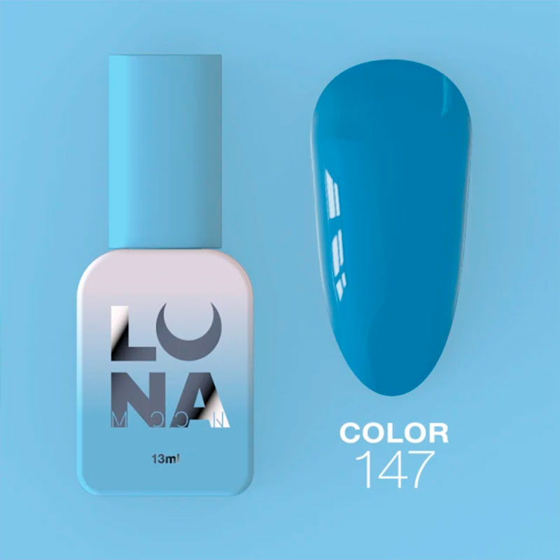 Цветной гель-лак - Lunamoon Nr 147, 13 ml