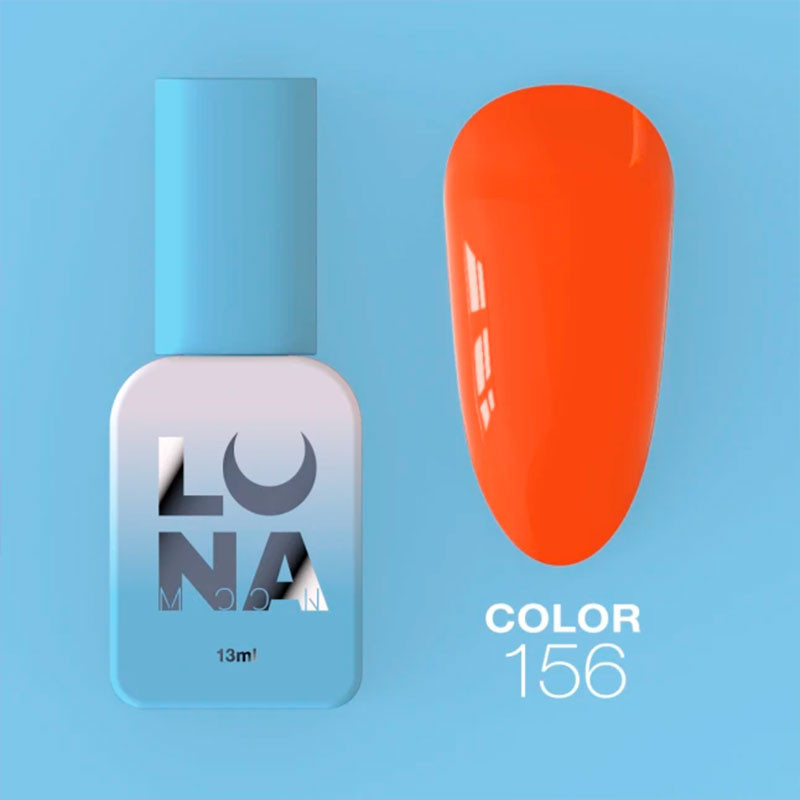Цветной гель-лак - Lunamoon Nr 156, 13 ml