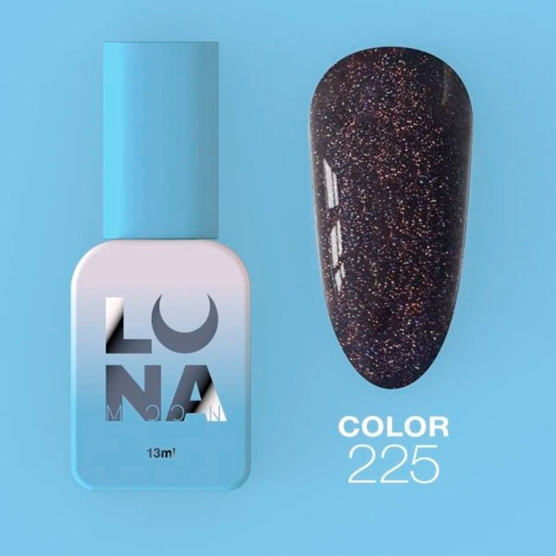 Цветной гель-лак - Lunamoon Nr 225, 13 ml