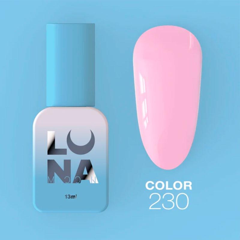 Цветной гель-лак - Lunamoon Nr 230, 13 ml