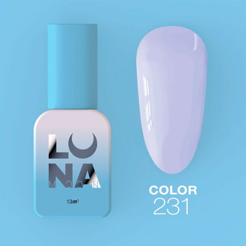 Цветной гель-лак - Lunamoon Nr 231, 13 ml