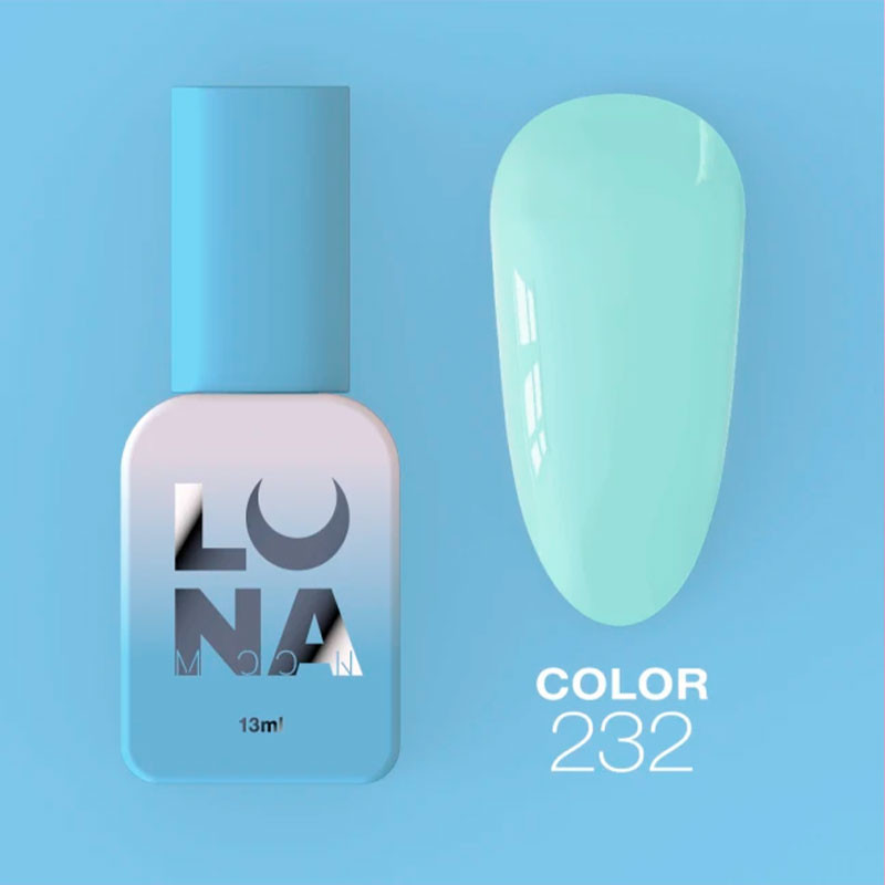 Цветной гель-лак - Lunamoon Nr 232, 13 ml
