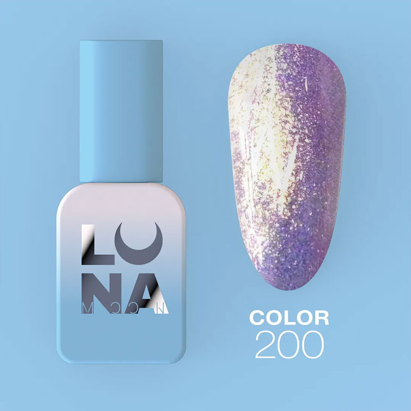 Цветной гель-лак - Lunamoon Nr 200, 13 ml