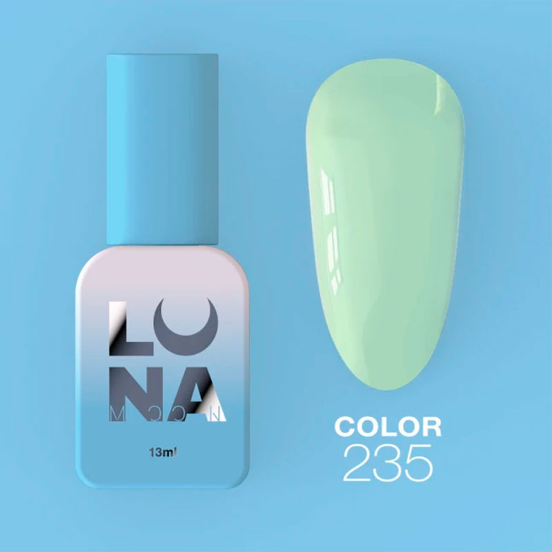 Цветной гель-лак - Lunamoon Nr 235, 13 ml