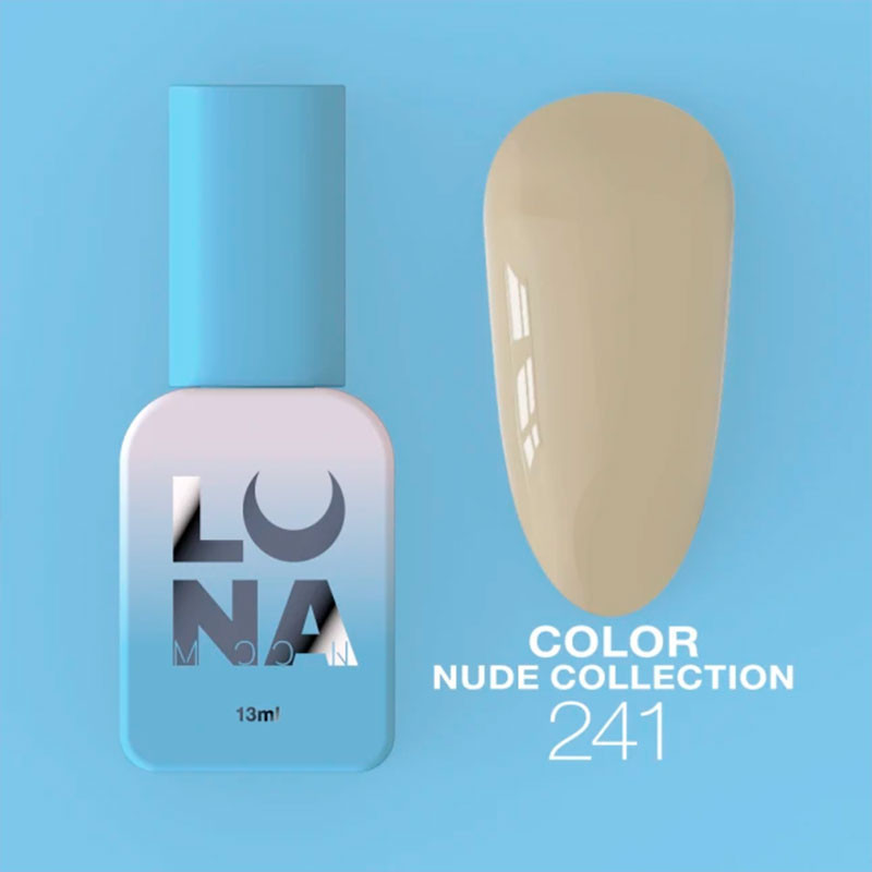 Цветной гель-лак - Lunamoon Nr 241, 13 ml