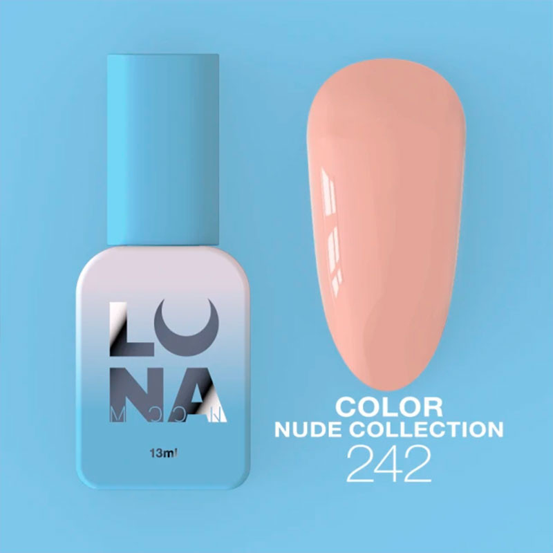 Цветной гель-лак - Lunamoon Nr 242, 13 ml