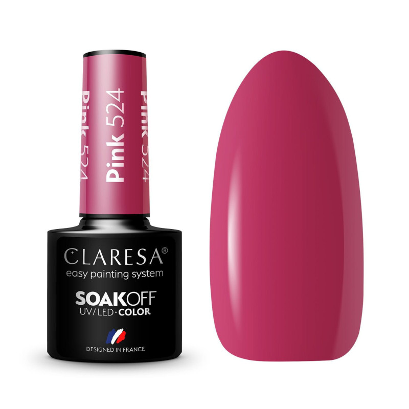 Geelilakka – Claresa PINK nro 524 – 5 ml