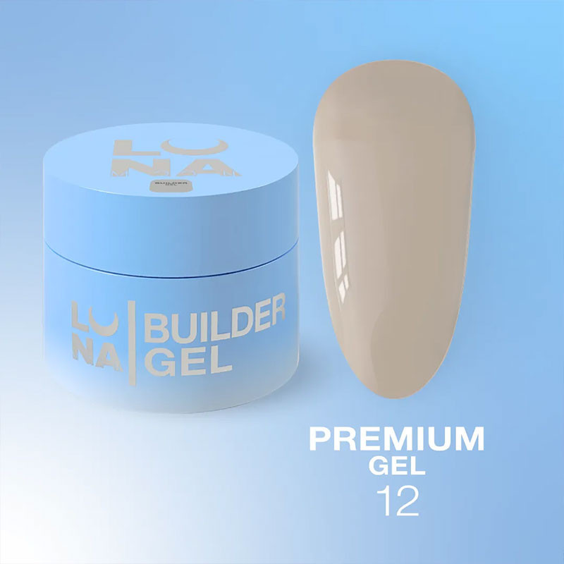 Builder gel – Lunamoon Premium Gel Nr 12 – 15 ml
