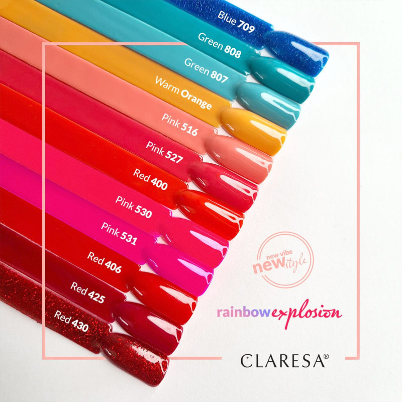 Цветной гель-лак, Claresa PINK № 530, 5 ml