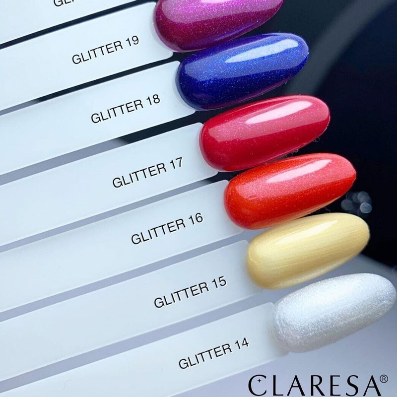 Gel polish – Claresa Glitter No. 15 – 5 ml