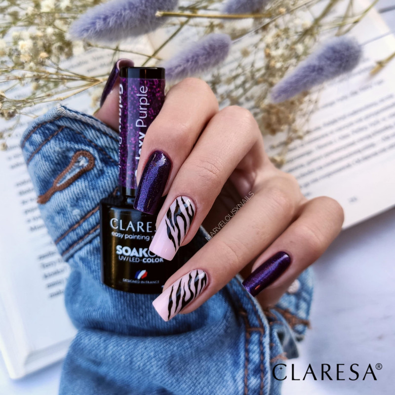Geelilakka – Claresa Galaxy Purple – 5 ml
