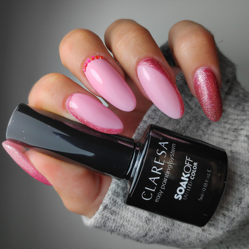 Цветной гель-лак Claresa FULL Glitter № 5, 5 ml