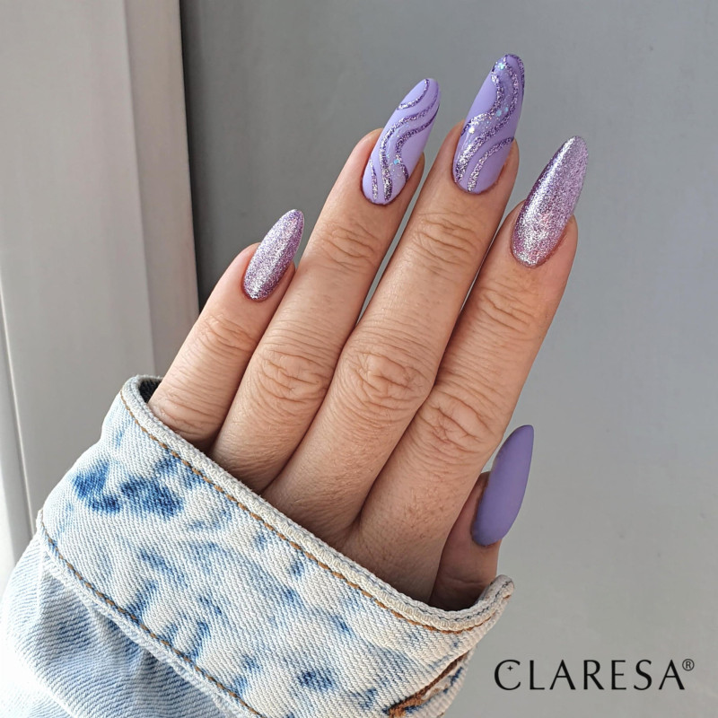 Цветной гель-лак Claresa FULL Glitter № 6, 5 ml