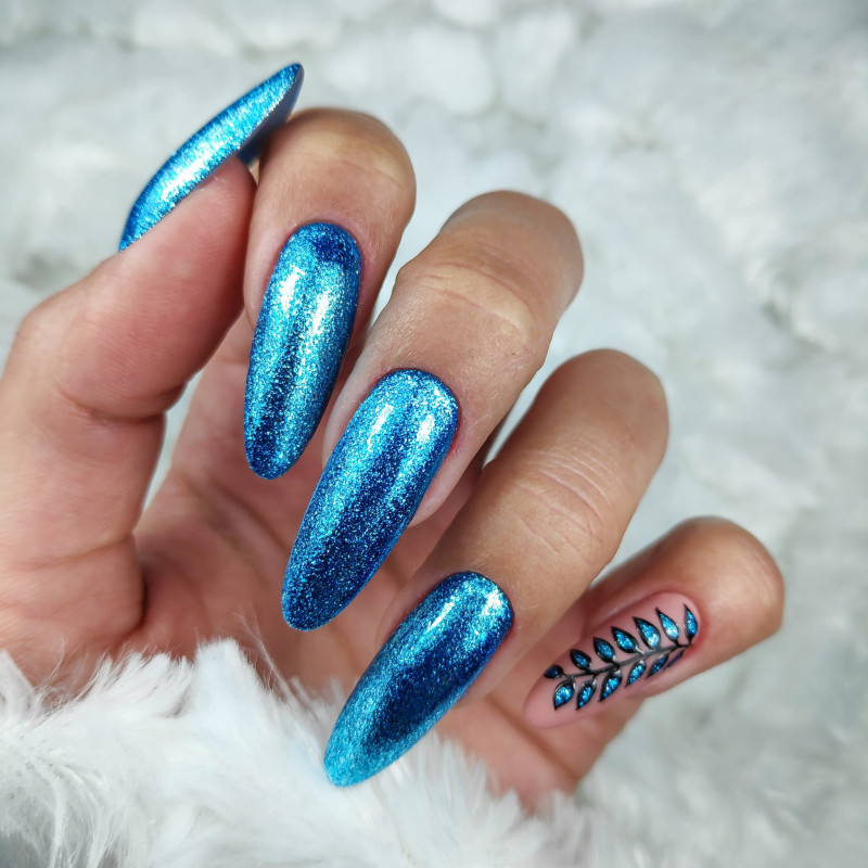 Цветной гель-лак Claresa FULL Glitter № 7, 5 ml
