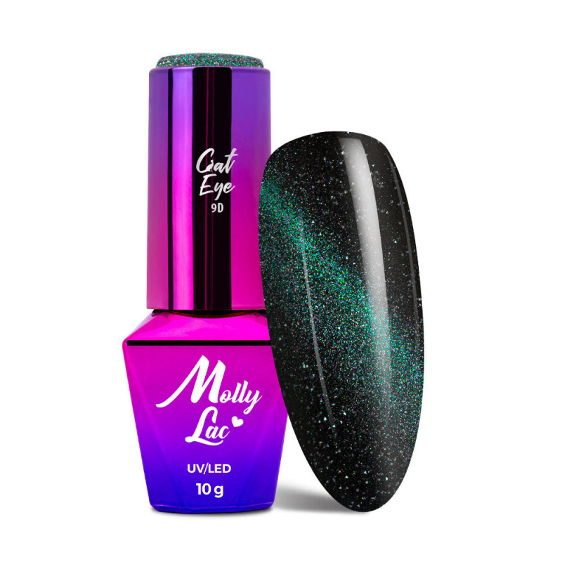 Кошачий гель-лак - Cat Eye Flashing Magic MollyLac 10g Nr 154