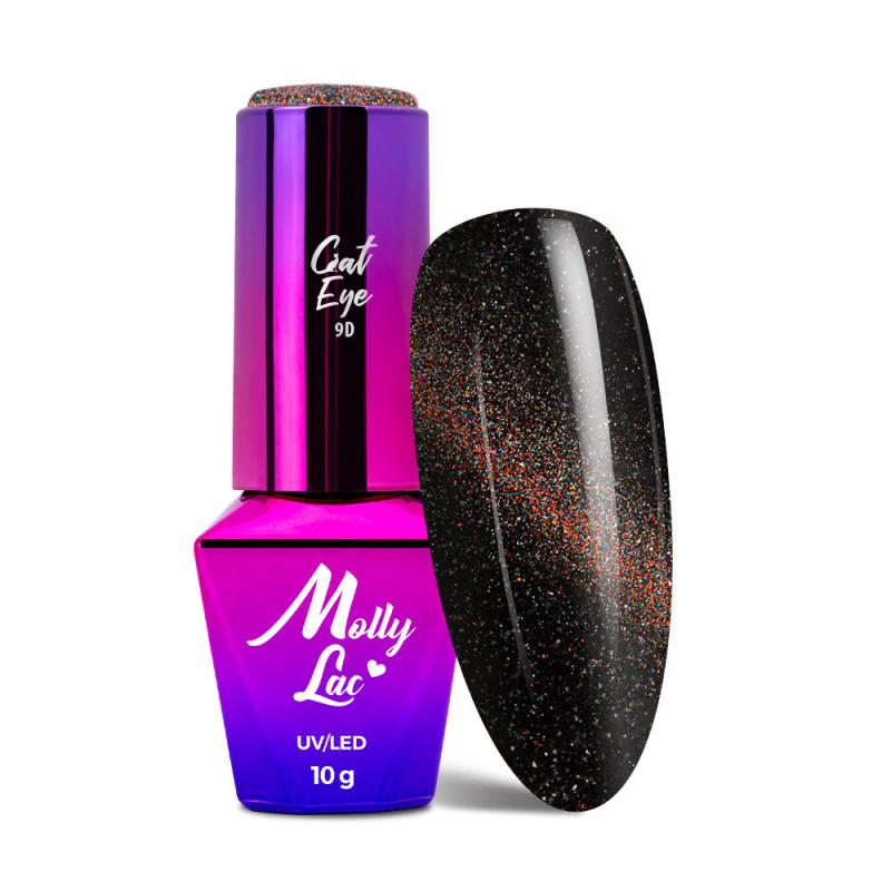 Кошачий гель-лак - Cat Eye Flashing Magic MollyLac 10g Nr 155