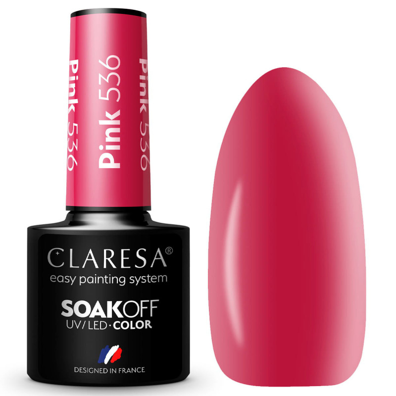 Geelilakka – Claresa PINK nro 536 – 5 ml